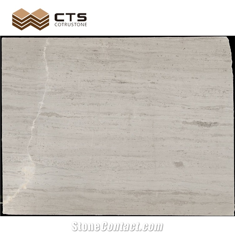Silver Dragon White Limestone Custom Interior Floor Tiles