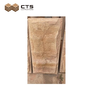 Yunnan Sandstone Rockfaced Sawn Cut Outside Wall Decorate