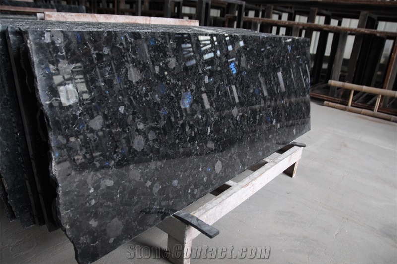 Volga Blue Granite Gangsaw Polished Slabs