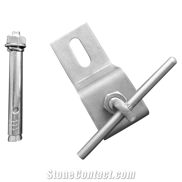 Dowel Pin Wall Anchor For Dry  Stone Fixing Cladding System