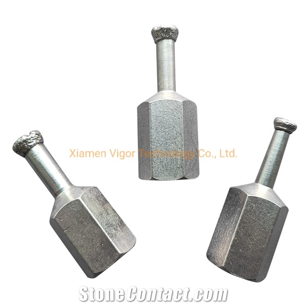 Electroplated Anchor Bit Diamond Drill Bit For Stone Holes