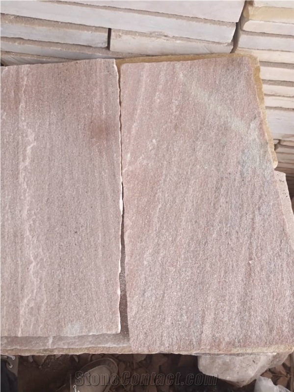 Pink Crecel Quartzite Tiles