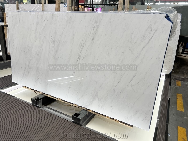 Cheap Polished New White Ariston Marble Slab Tile