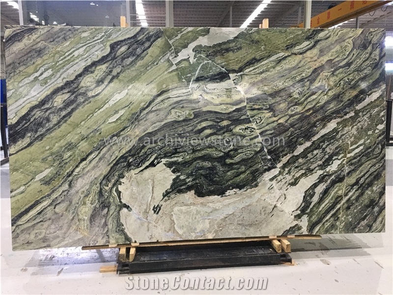 Dedalus Marble Twilight Green Marble Slab Tile From China StoneContact Com