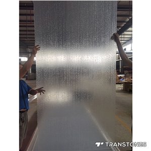 Backlit Acrylic Resin Bathroom Walls Acrylic Solid Surface