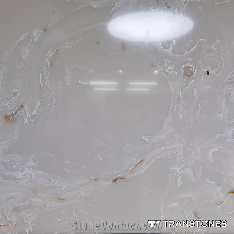 Faux Translucent Stone Price Alabaster Slabs from China
