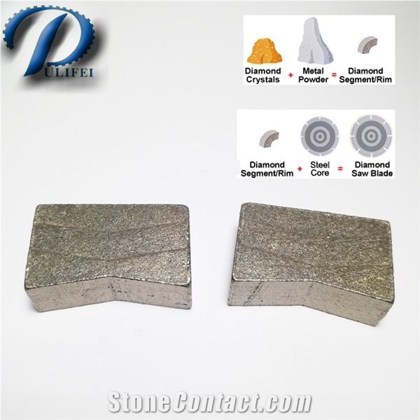 Granite Basalt Marble Slate Cutting Blade Diamond Segment