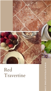 Red Travertine - Stone