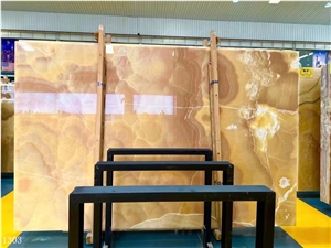 Mexico Jalisco Orange Onyx Onix Slab In China Stone Market