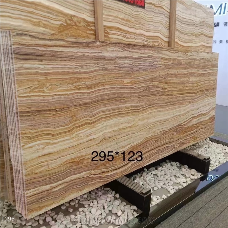 Pakistan Multicolor Brown Colorful Onyx Slab In China Market