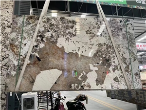 Pandora White Granite Slab Tile In China Stone Market