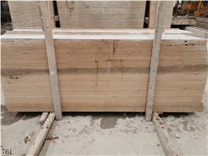 Roman Silver Travertine Travertino Romano Slab In China
