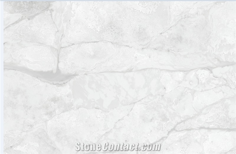 Artificial Stone New Style Vein Polished Quartz Slab