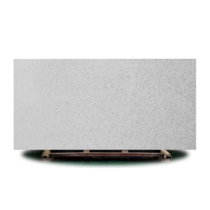 Polished Surface Grey Pattern White Quartz Slab