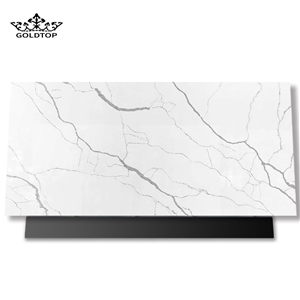 Quartz Stone Snowy White Marble Big Slab