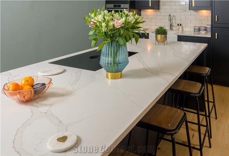 Verona Artificial Stone Quartz Countertops Kitchen Tops