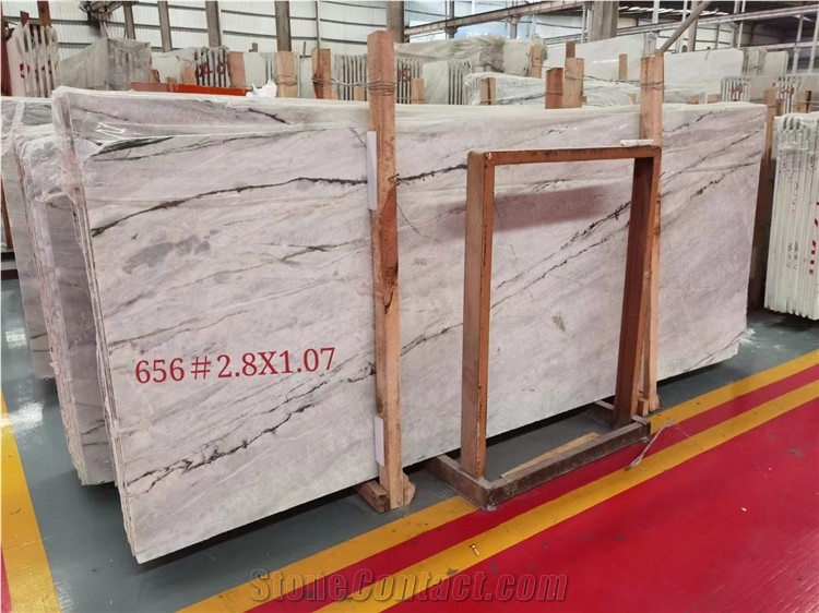2022 Hot Sell White Grey Natural Marble Slab For Wall