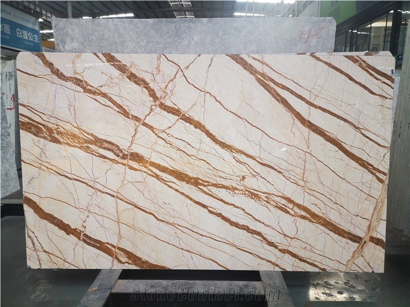 China Best Price High Quality Sofitel Gold Marble Slabs,Tile