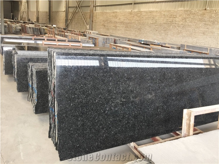 Customized Size Angola Black 60X60 Granite Wall Floor Tiles
