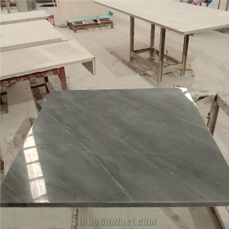 Polished Marble Stone Dark Blue 60X60 Floor Tiles
