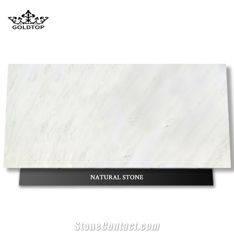 Top Quality Milan White Marble Big Slab For Wall And Floor