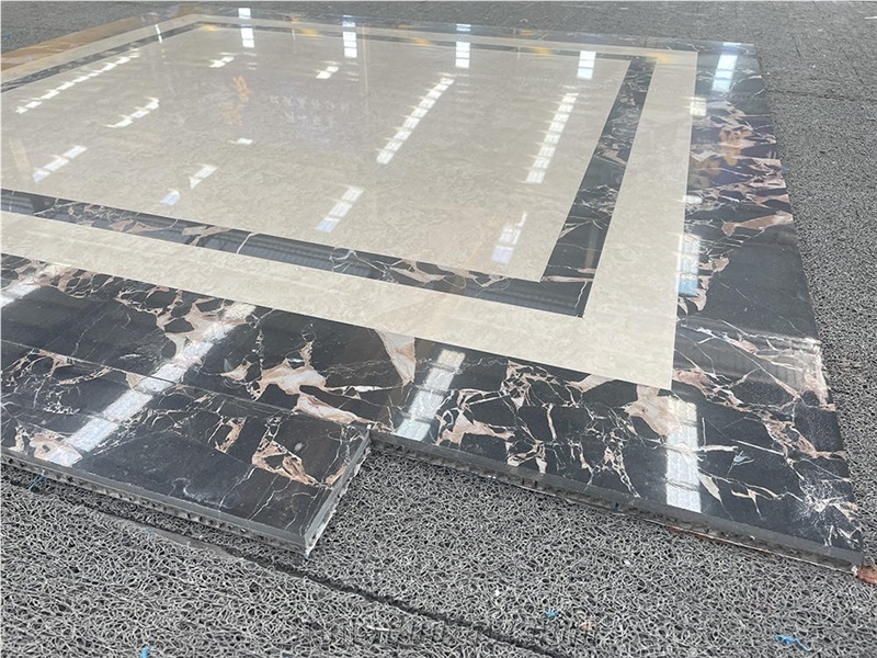 Marble Composite Aluminum Honeycomb Elevator Floor Tiles