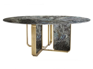 Lemurian Blue Granite Round Table Top
