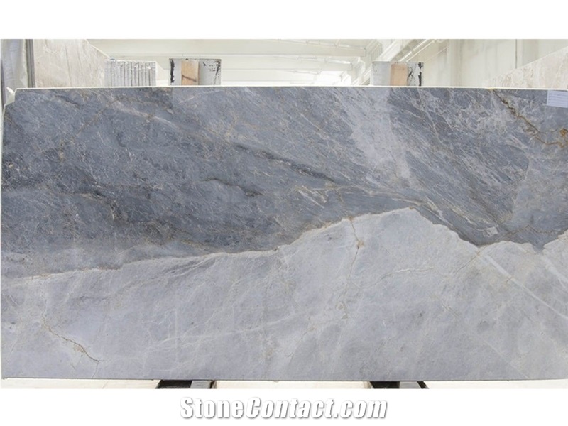 Nordic Blue Marble Shower Bathroom Wall Cladding Tile