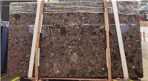 Natural Conglomerate Granite Stone Slab