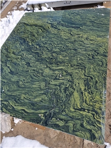 Picasso Green Granite/Exotic Green Granite Slabs