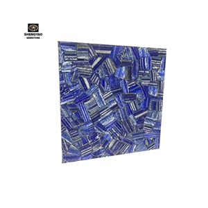 Blue Lapis Lazuli Tile Semi Precious Stone Slab