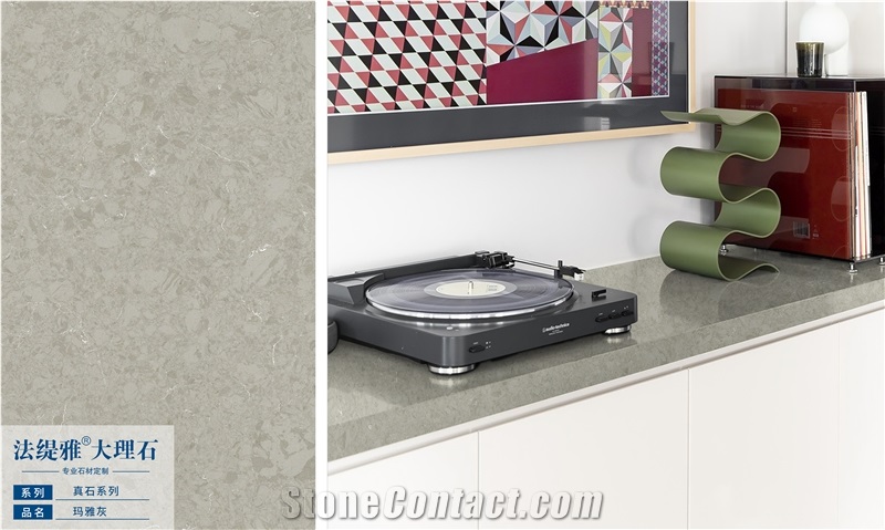 High Quality Vanity Top Table Top Grey Artificial Marble