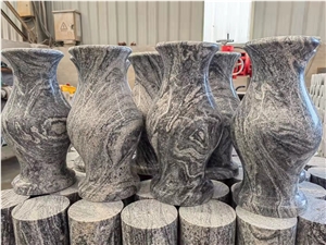 Stone Polished Home Decorative Vase Interior Flower Pots