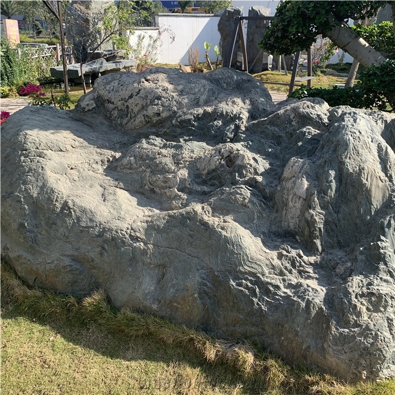 Natural Stone Rockeries Garden Landscape Boulder For Outdoor