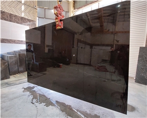 Black Dehbid Marble Slabs
