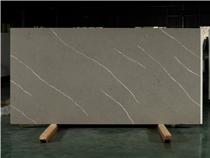 Brown Quartz Slabs Artificial Stone Slabs And Tiles 3122
