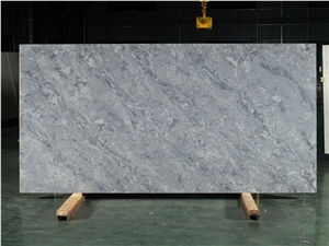 China Concrete Grey Quartz Slabs 4201