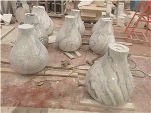 Interior Stone Cafe Table Stand Marble Carrara Furniture