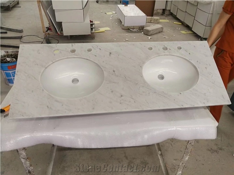 Prefab Stone Bathroom Countertop Granite Galaxy Vanity Top
