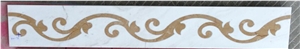 Stone Interior Floor Trim Marble Waterjet Volakas Baseboard