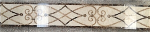 Stone Interiors Floor Trim Marble Waterjet Border Decos