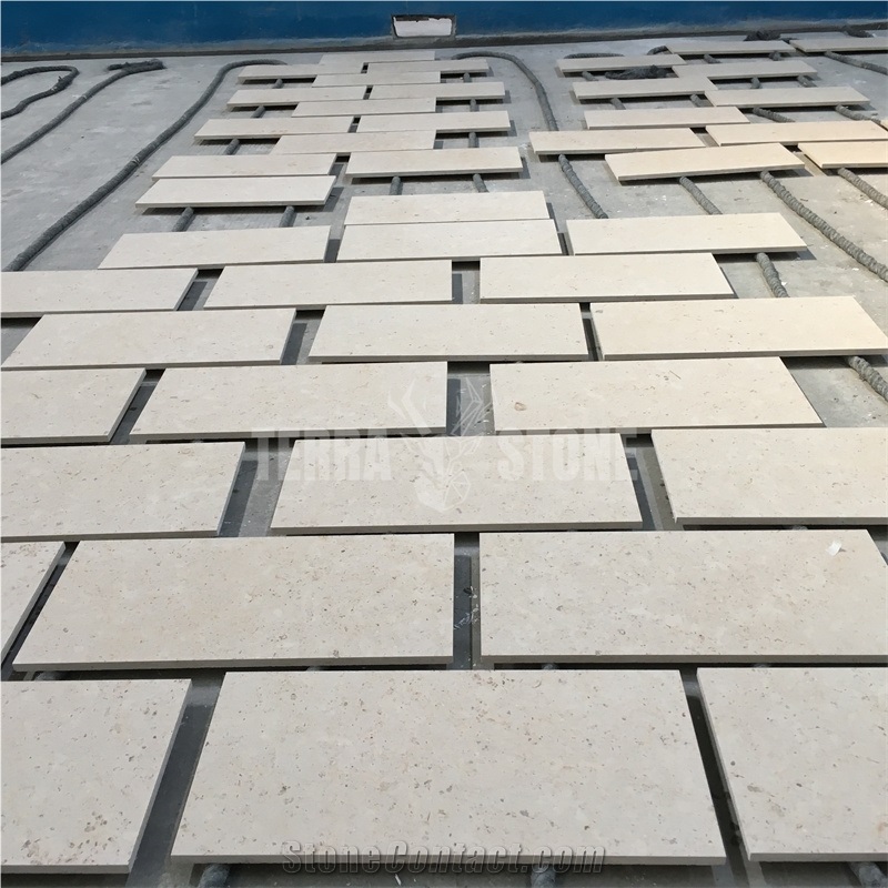 Beirut Beige Natural Limestone Tile For Wall Cladding