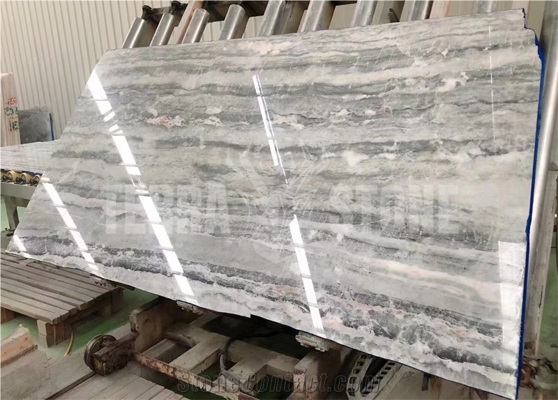 Customized Natural Marble Stone Cut-To-Size Yabo Grey Marble