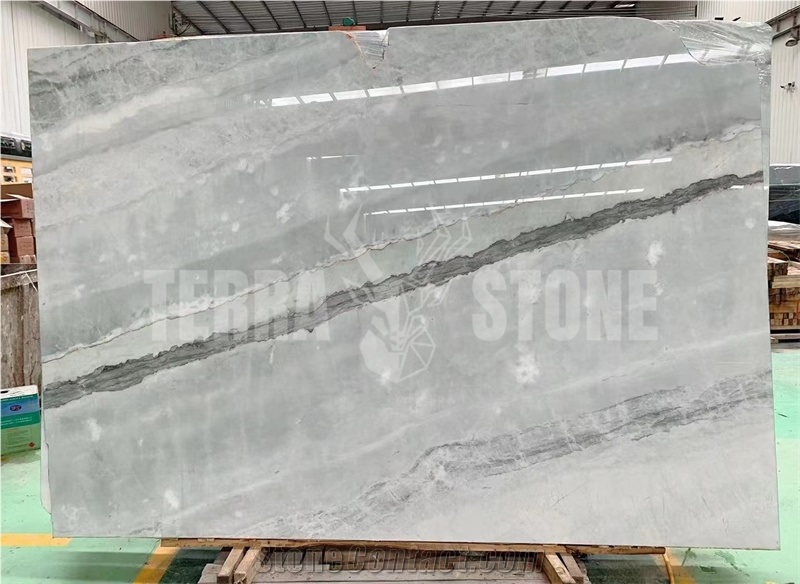 Hot Sale China Polished Fishbelly White Marble Slabs