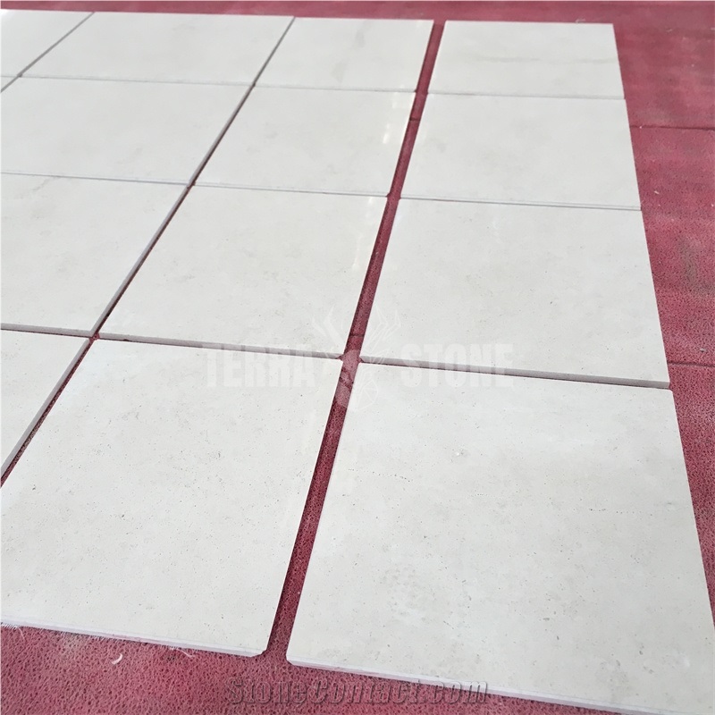 Light Beige Limestone 300X600 Tile For Walll Cladding