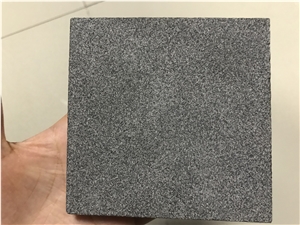 Honed Black Basalt Black Stone Tile
