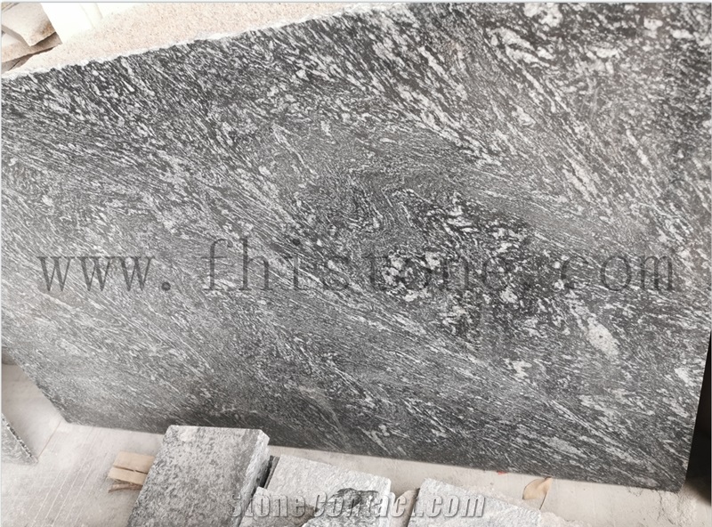 New Black Markino Granite Silver Marquinho Black Granite