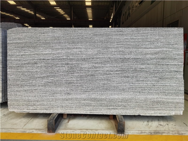 Wholesale Green Wooden Granite Flamed Water Brushed