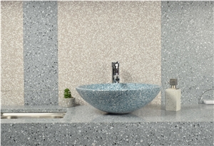 Artificial Stone Terrazzo Bathroom Sink