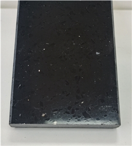 Black Diamond Artificial Quartz Grey White In Good Price